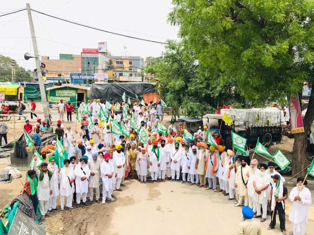 ग्रेटर नोएडा : किसान आंदोलन को लेकर संयुक्त किसान मोर्चा की बैठक, 30 संगठन हुए शामिल